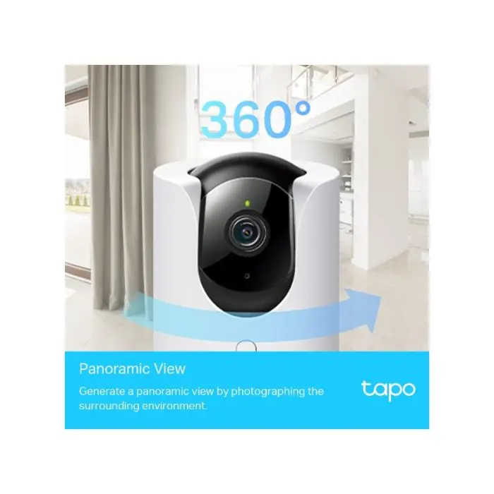 TP-LINK Tapo C225 2k QHD 2560 × 1440px WiFi AI security camera.