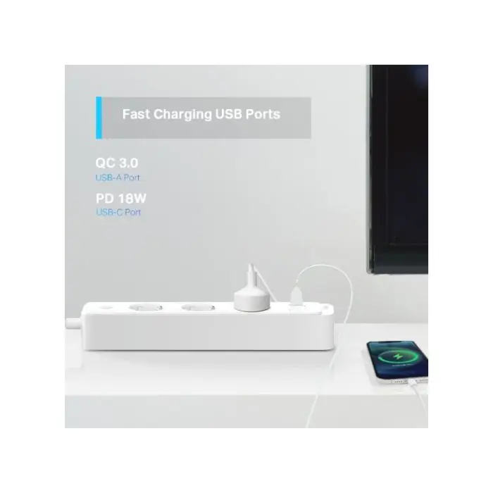 TP-LINK Tapo P300 Smart Wi-Fi sockets + USB Output
