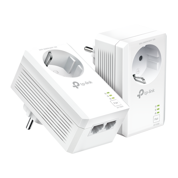 TP-LINK TL-PA7027P KIT AV1000 2xGigabit powerline adapter