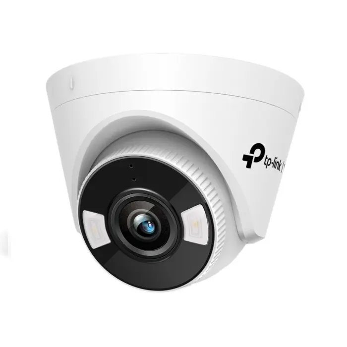 TP-Link vanjska IP Turret Full color Wi-Fi Ultra HD kamera, 2.4G 150Mbps, 2×2 MIMO, H.265+ video, 4MP, 4mm leća, RJ45, Night Vision, detekcija pokreta, vodootporna IP66, VIGI app