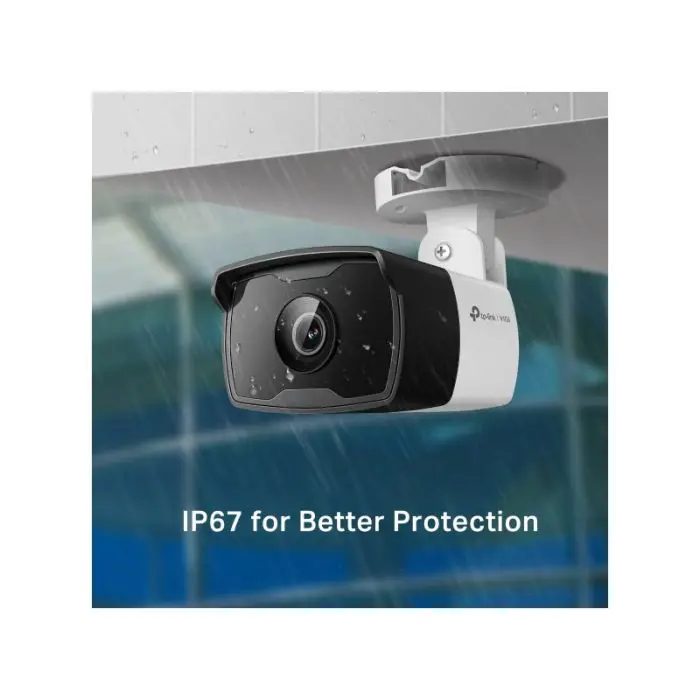 TP-LINK VIGI 3MP Outdoor IR Bullet 6mm Network Camera (up to 2304 × 1296 H.265+ 25fps)