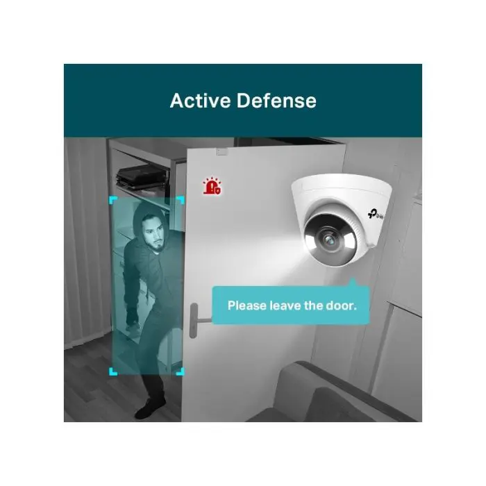 TP-LINK VIGI 4MP Full-Color Turret network camera (up to 2560X1440 H.265+ 30fps)