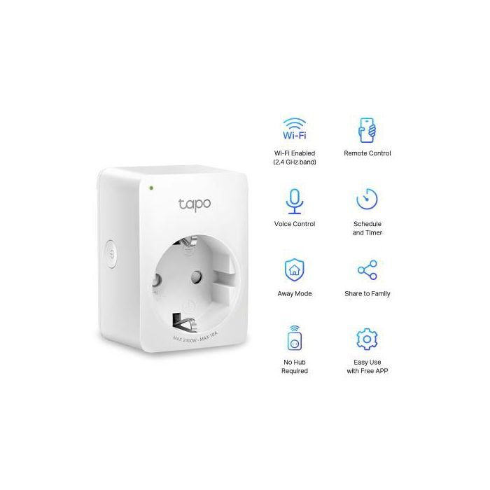 TP-Link Tapo P100 Mini Smart Wi-Fi Alexa &amp; Google