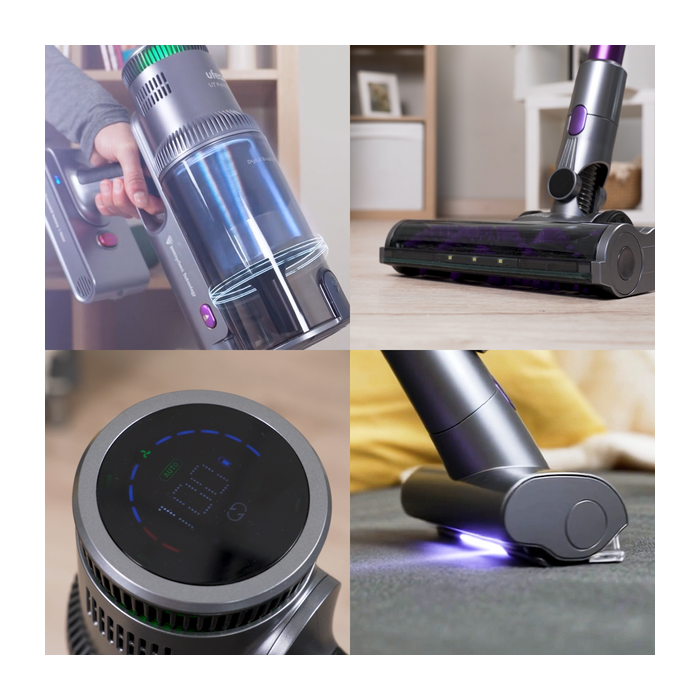 UFESA Pokončni sesalnik BLDC U7 Digital UV Light – 500 W