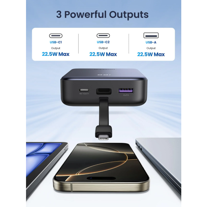 Ugreen 22,5W 20000mAh prenosna baterija