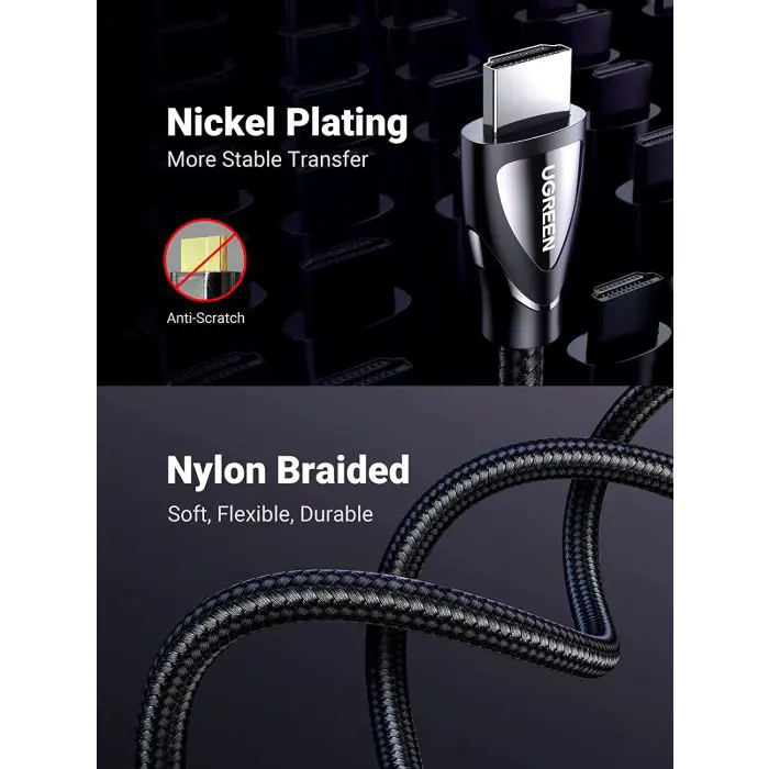 UGREEN 8K HDMI cable 2.1 8K@60Hz 4K@120Hz, 1M