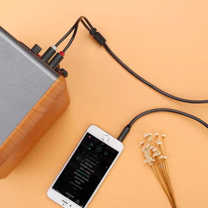 Ugreen cable 3.5mm to 2x RCA 2M - 10510