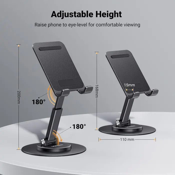 Ugreen desktop rotating phone stand