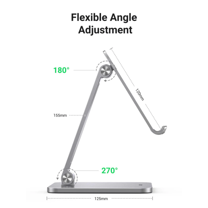 Ugreen kovinsko namizno stojalo za tablice