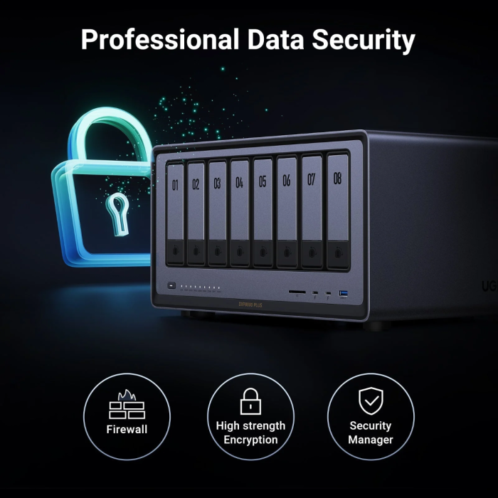 Ugreen NASync DXP8800 Plus for 8+2 drives, Intel i5-1235u, 8GB DDR5, 2x 10Gbe network