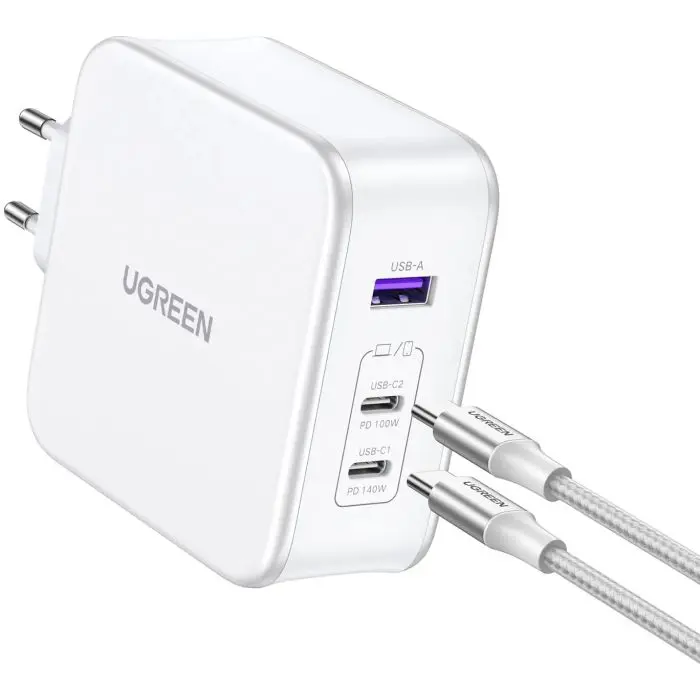 UGREEN Nexode 3 Port 140W USB-C Charger with PD 3.1 GaN