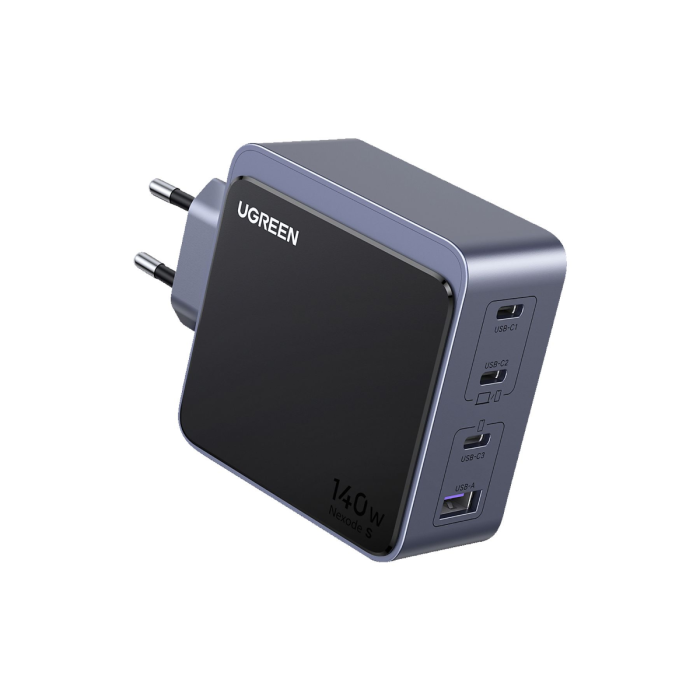 Ugreen Nexode S 140W 3x USB-C + 1x USB-A polnilec
