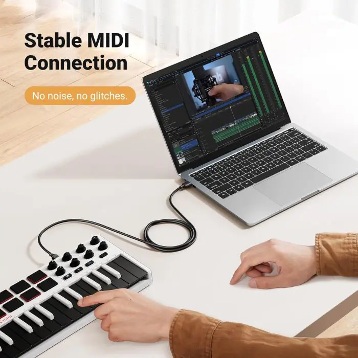 Ugreen printer cable USB 2.0 - USB A to USB B compatible with HP, Canon, Epson, Lexmark, Dell, Brother (5 m)