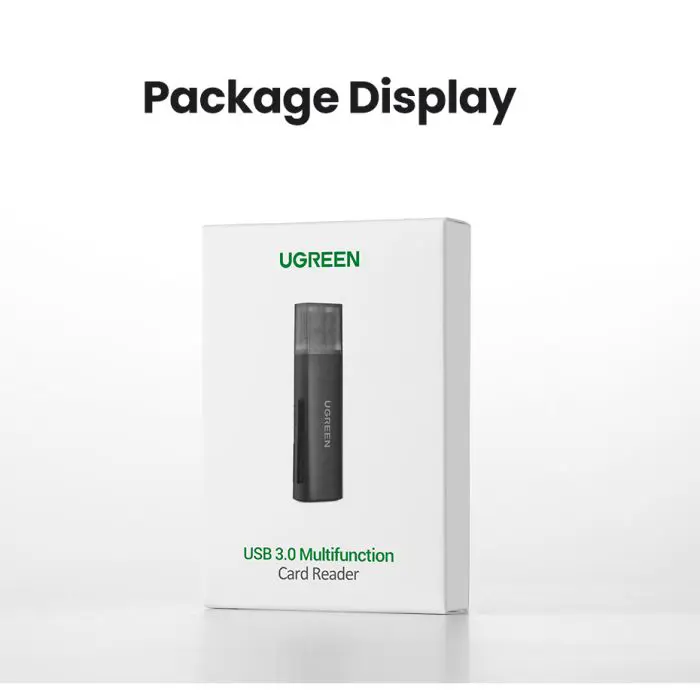 Ugreen SD / microSD Card Reader USB 3.0 - box