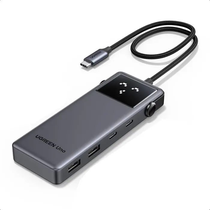Ugreen Uno 6in1 USB-C hub with 10Gbps USB-C and USB-A and 4K@60Hz HDMI outputs