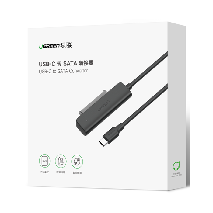 Ugreen USB-C 3.1 to SATA Adapter for 2.5 "- box