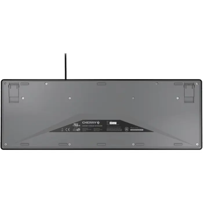 UK layout - CHERRY STREAM KEYBOARD, keyboard (black, SX scissor technology)
