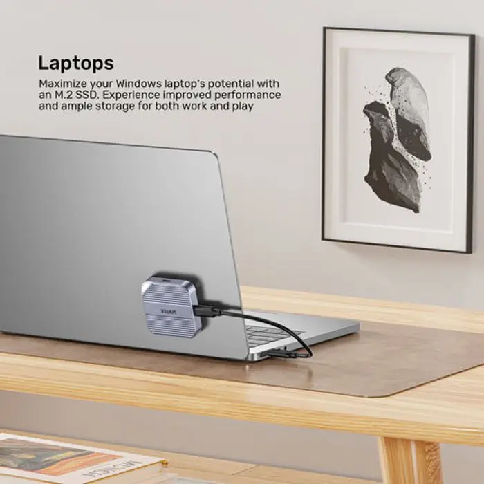 Unitek Magnetic Enclosure USB-C for M.2 SSD