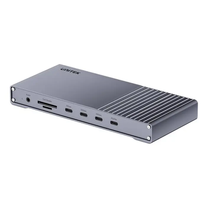 Unitek Potrójna stacja dokująca USB4 40Gb/s,Napajanje 120W