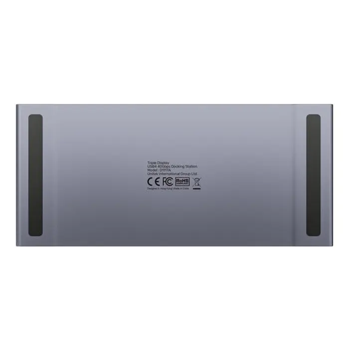 Unitek Potrójna stacja dokująca USB4 40Gb/s,Napajanje 120W