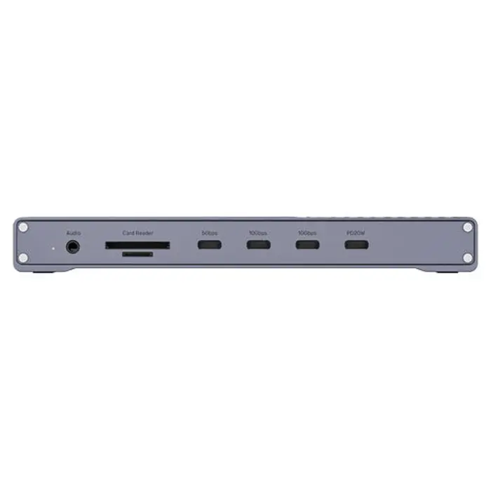 Unitek Potrójna stacja dokująca USB4 40Gb/s,Napajanje 120W