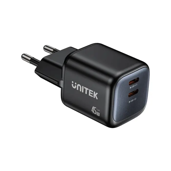 unitek-wall-charger-2x-gan-45w-2xusb-c-pd-30-qc-60850-ladutksic0040.webp
