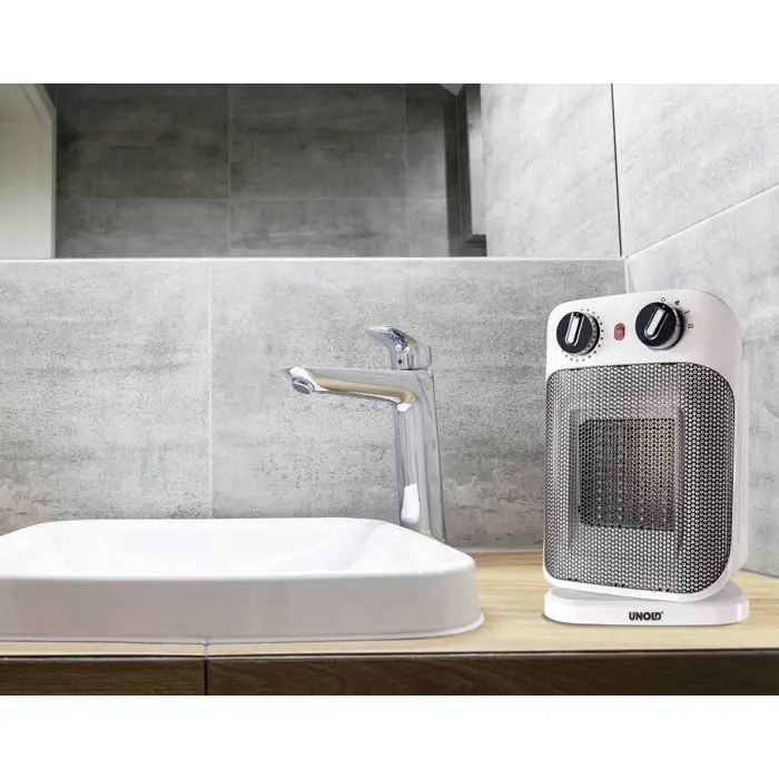Unold ceramic fan heater bathroom IP21 white 86460