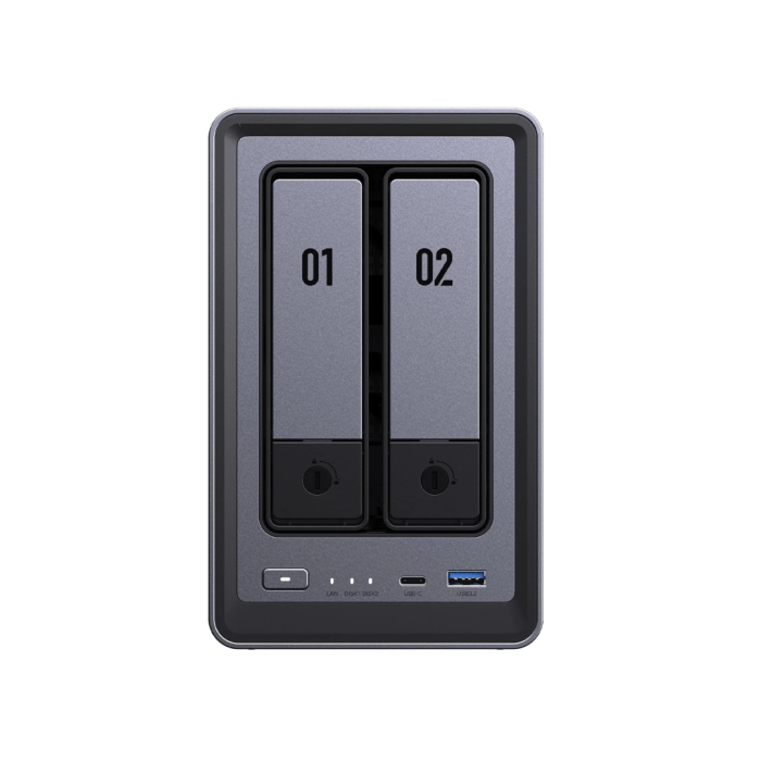 URGREEN NASYNC DXP2800 for 2+2 disks, Intel N100, 8GB DDR5, 2.5GBE Network