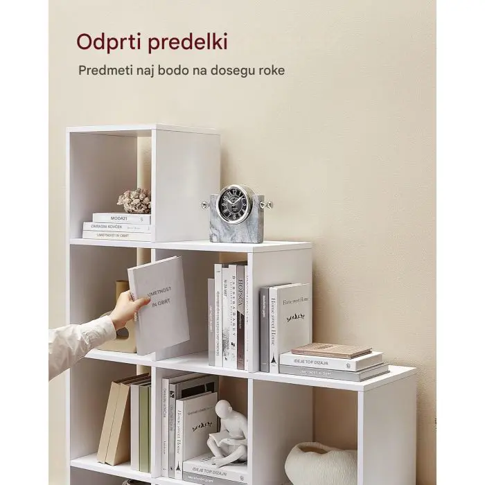 Vasagle closet or rack with 10 open drawers, white