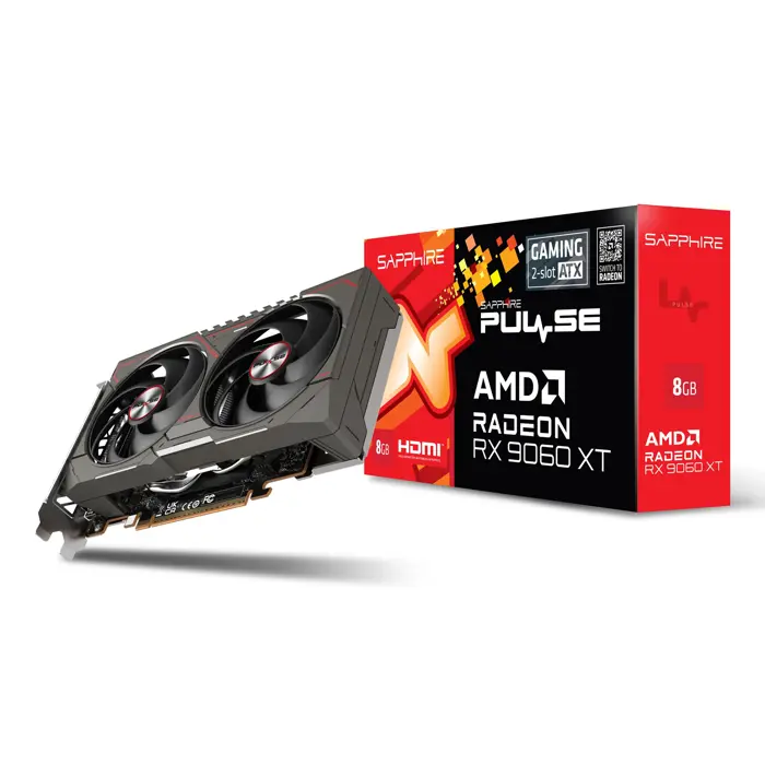 VGA PCIE16 RX9060XT 8GB GDDR6/PULSE 11350-05-20G SAPPHIRE