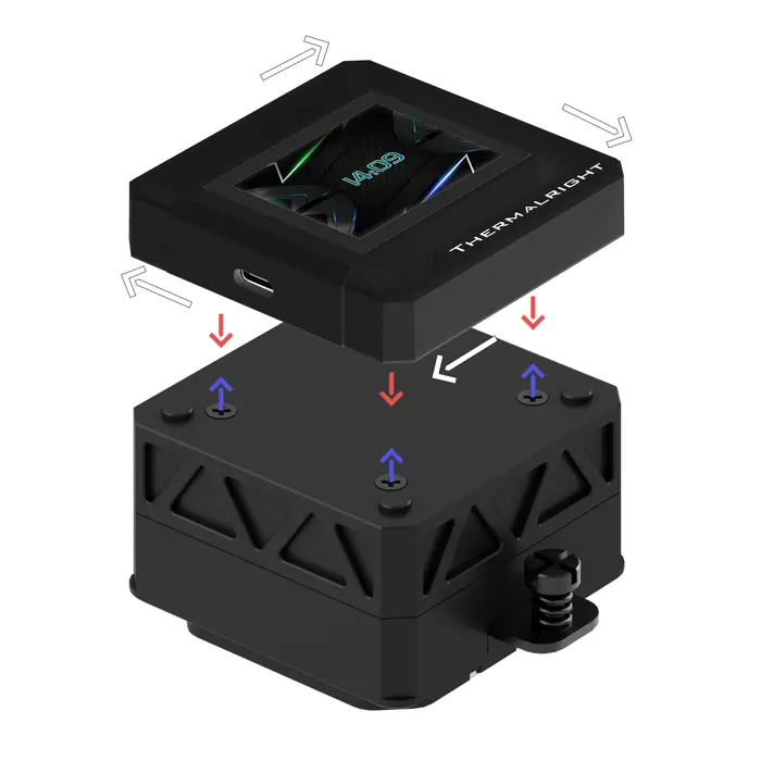 Vodeno Thermalright Frozen Warframe SE 360 Argb Black