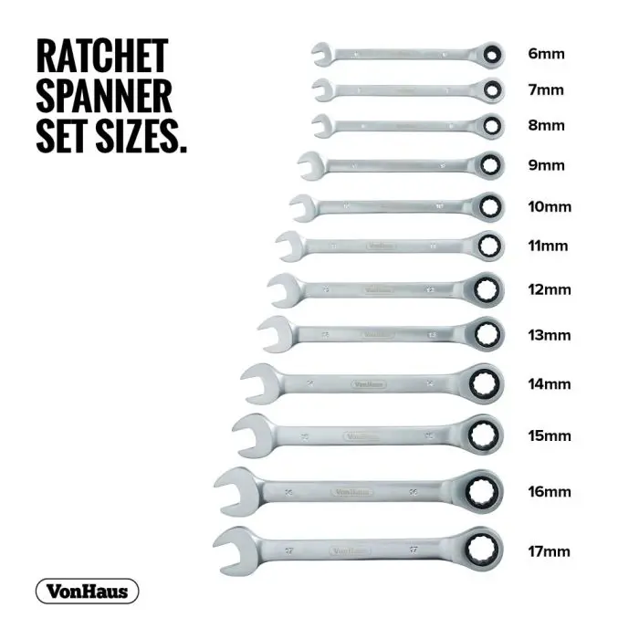 VonHaus 12-piece key set