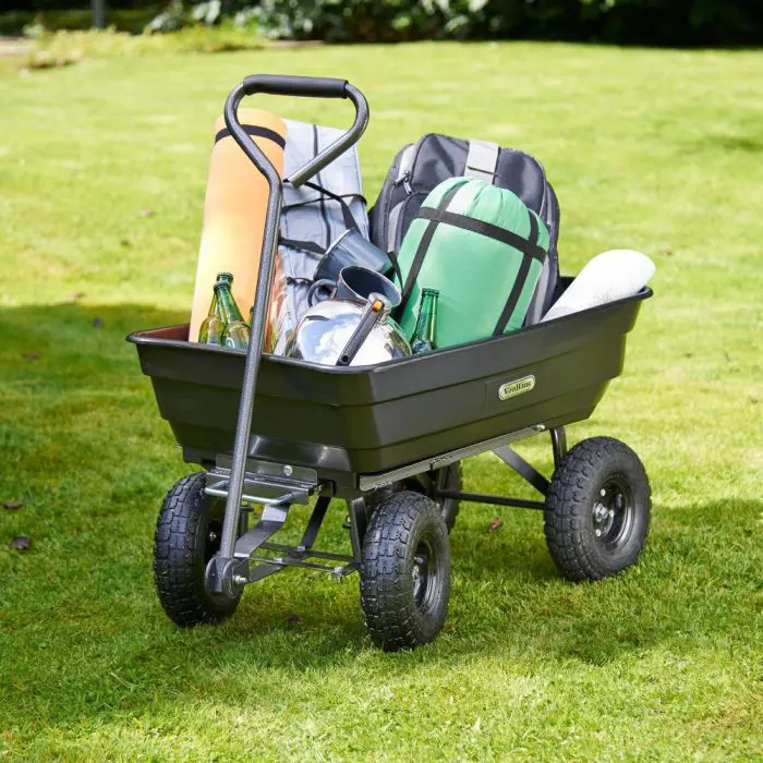 VonHaus 75L garden cart