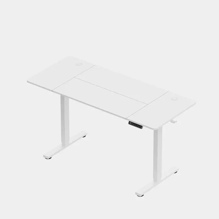 VonHaus Bela električno nastavljiva dvižna pisalna miza 140 × 60 cm z USB-C polnilnim priključkom