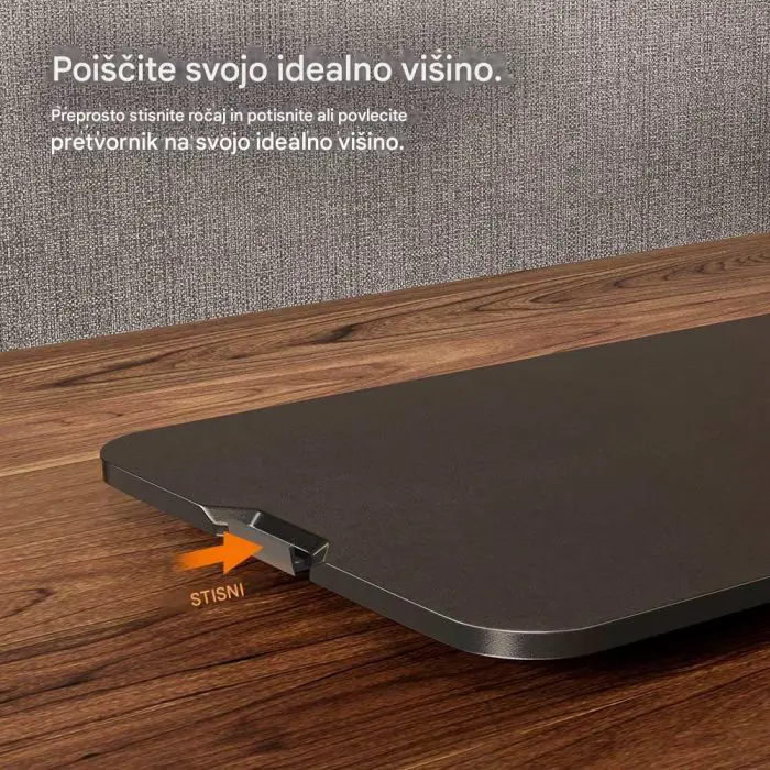 VonHaus Ultratanki nastavek za sedeče-stoječo mizo