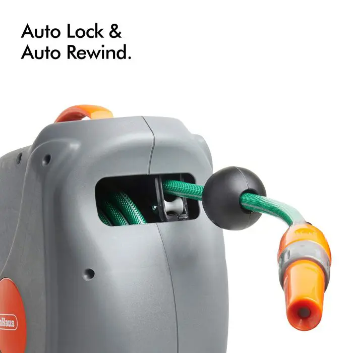 VonHaus wall bracket for 20m auto Roll-Up hose