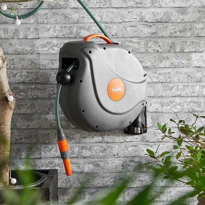 VonHaus wall bracket for 20m auto Roll-Up hose
