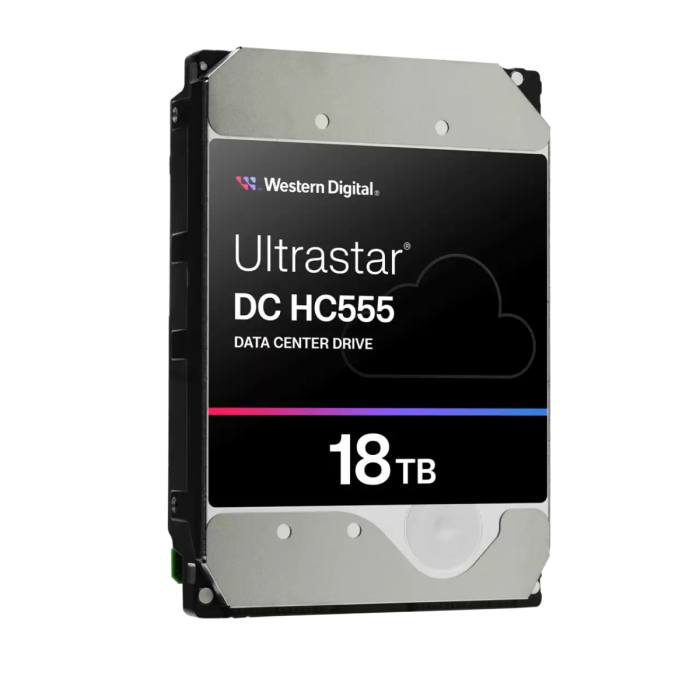 WD 18TB UltraStar DC HC555 3,5" SATA 6Gb/s 7200rpm 512MB HDD disk