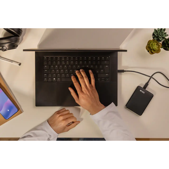 WD 1TB Elements Portable 2,5" USB-C 3.2 Gen 1 zunanji HDD disk