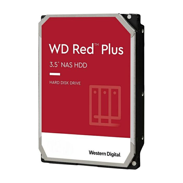 WD Red Plus WD20EFPX 2TB, 3,5", 64MB, 5400 rpm