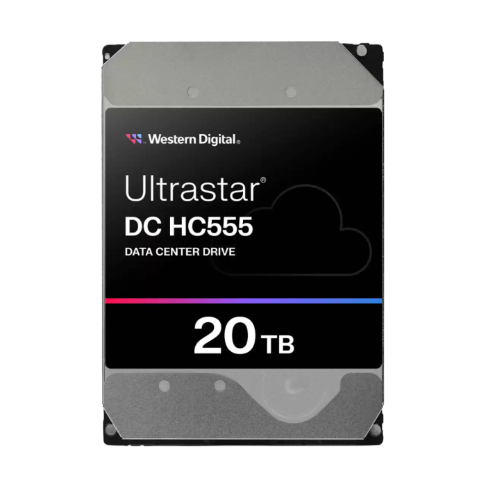 WD 20TB UltraStar DC HC555 3,5" SATA 6Gb/s 7200rpm 512MB HDD disk