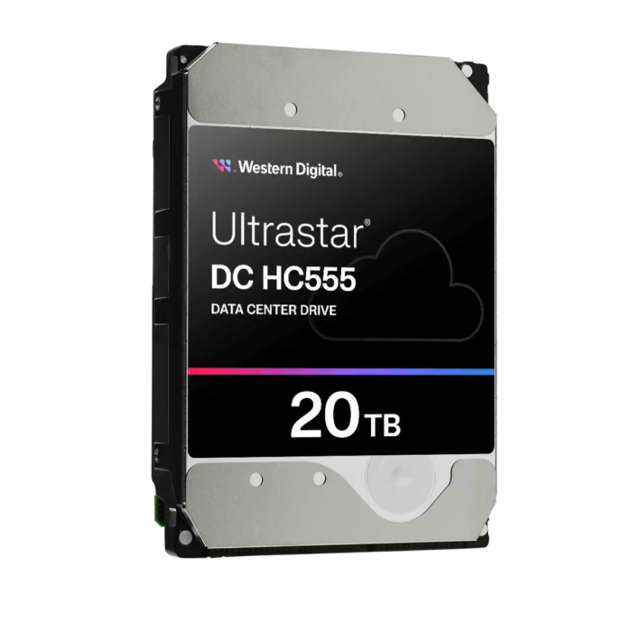 WD 20TB UltraStar DC HC555 3,5" SATA 6Gb/s 7200rpm 512MB HDD disk