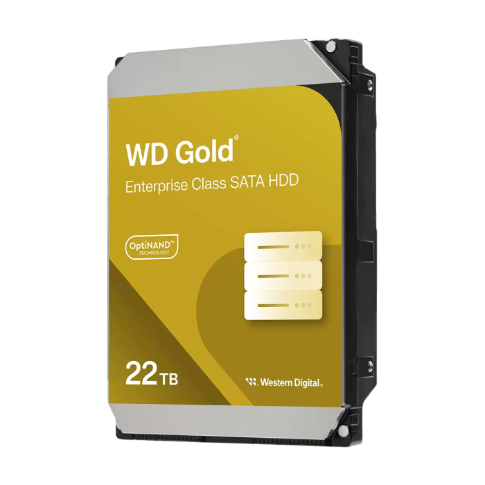 WD 22TB Gold 3.5 "SATA 6GB/S 7200RPM 512MB HDD Disk