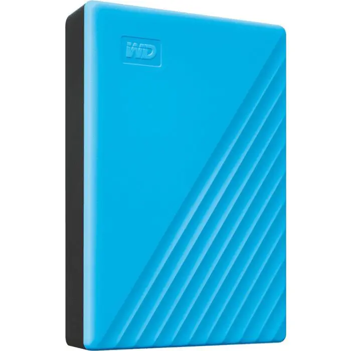 WD My Passport 6TB USB 3.2, blue