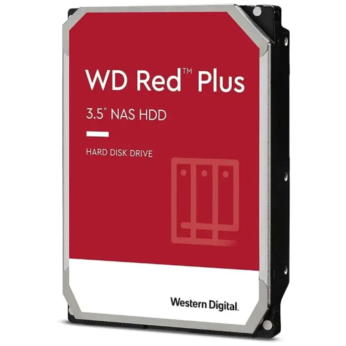 WD Red Plus WD20EFPX 2TB, 3,5", 64MB, 5400 rpm