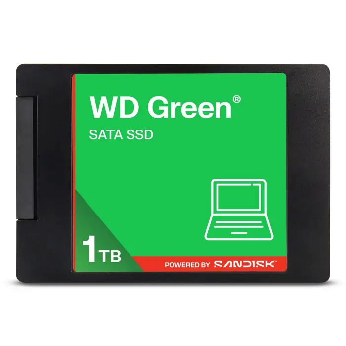 Western Digital Green WD ™ SATA SSD 2,5"/7 mm POWERED BY SANDISK 1 TB
