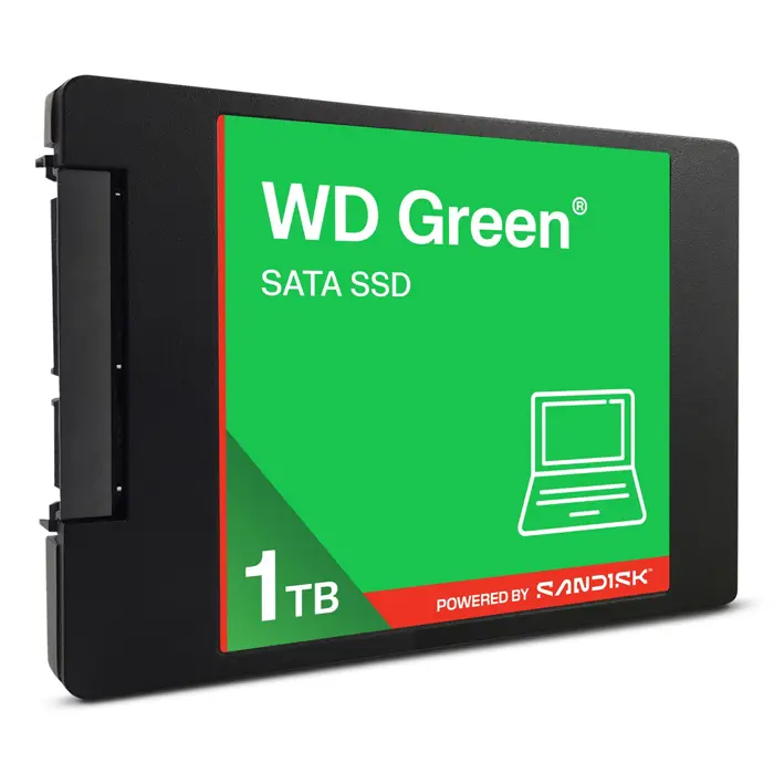 Western Digital Green WD ™ SATA SSD 2,5"/7 mm POWERED BY SANDISK 1 TB