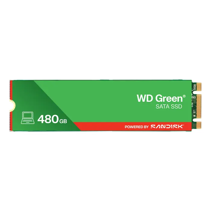 Western Digital Green WDS480G3G0B 480 GB M.2 Serial ATA III