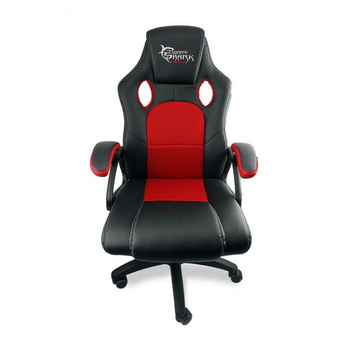 WHITE SHARK gaming stolica KINGS THRONE crno-crvena