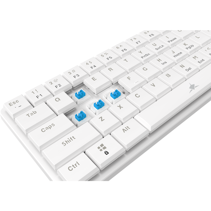 WHITE SHARK gaming tipkovnica GK-006221 NAGAMAKI bijela pl.sw. US